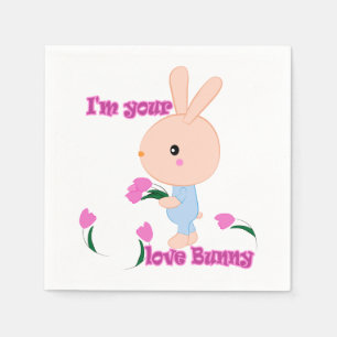 I'm your favourite Bunny Napkin