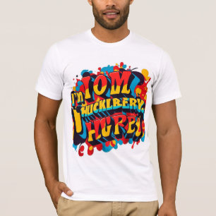 I'm Your Huckleberry" Multi-Colour T-Shirt