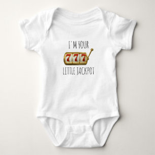 I'm Your Little Jackpot, Slot Machine, Las Vegas Baby Bodysuit
