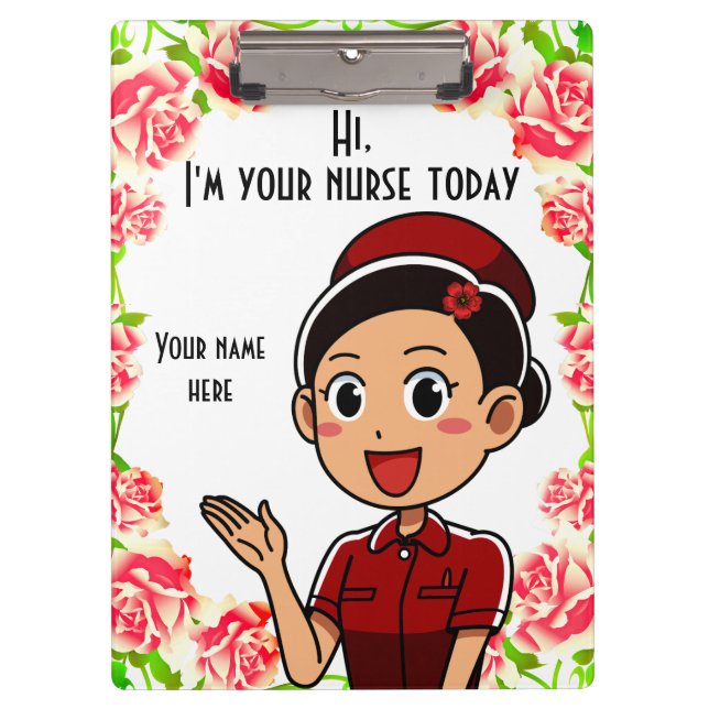 I'm Your Nurse 2 Today Clipboard (Front)