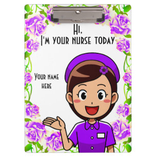 I'm Your Nurse Today Clipboard