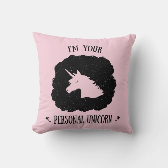 I'm Your Personal Unicorn Cushion (Front)