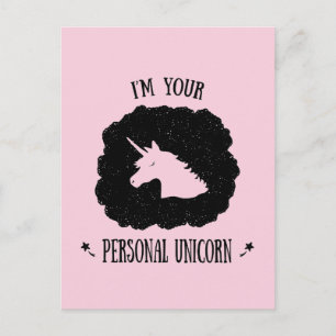 I'm Your Personal Unicorn Postcard