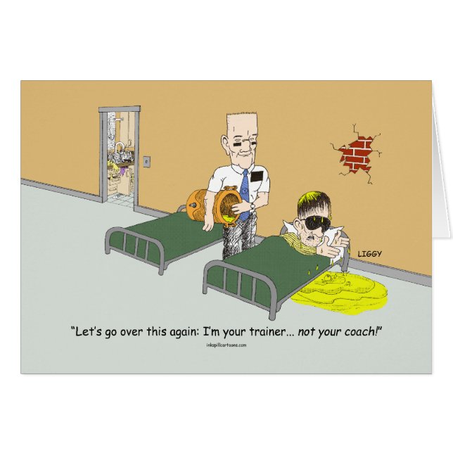 I'm Your Trainer Card (Front Horizontal)