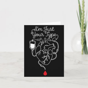 Im your type phlebotomist phlebotomy blood nurse r card
