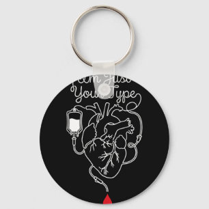 Im your type phlebotomist phlebotomy blood nurse r key ring