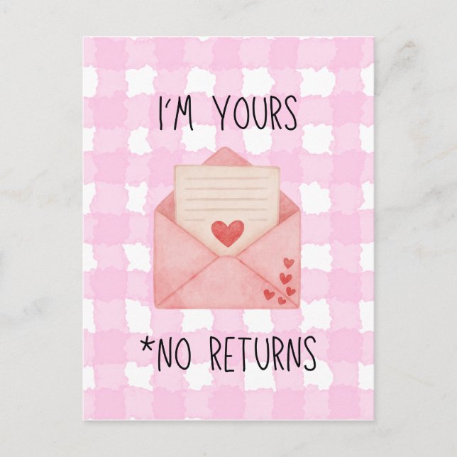 I'm Yours Holiday Postcard (Front)