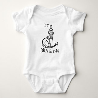 Ima Dragon Baby Bodysuit