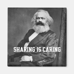 íma Karl Marx Magnet