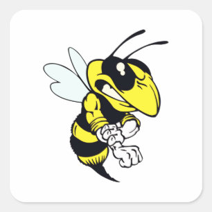 Imabee Reversed Square Stickers