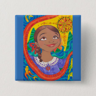 Image 2 from "Let's Speak! Kiswahili" 15 Cm Square Badge