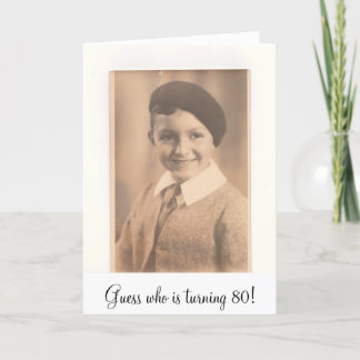 image, Guess who is turning 80! Invitation