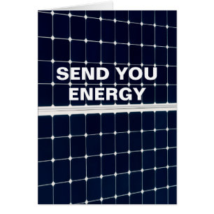 Image of a solar power panel funny