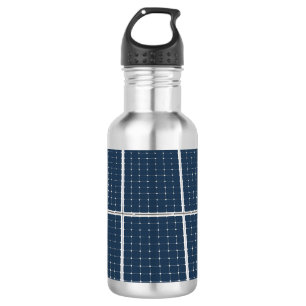 Image of a solar power panel funny 532 ml water bottle