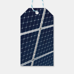 Image of a solar power panel funny gift tags