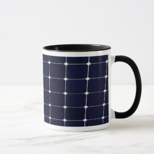 Image of a solar power panel funny mug
