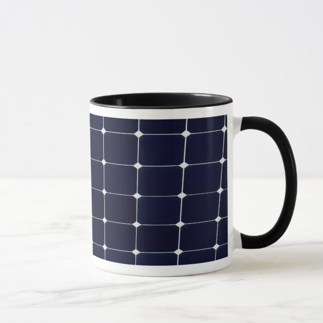 Image of a solar power panel funny mug (Right)