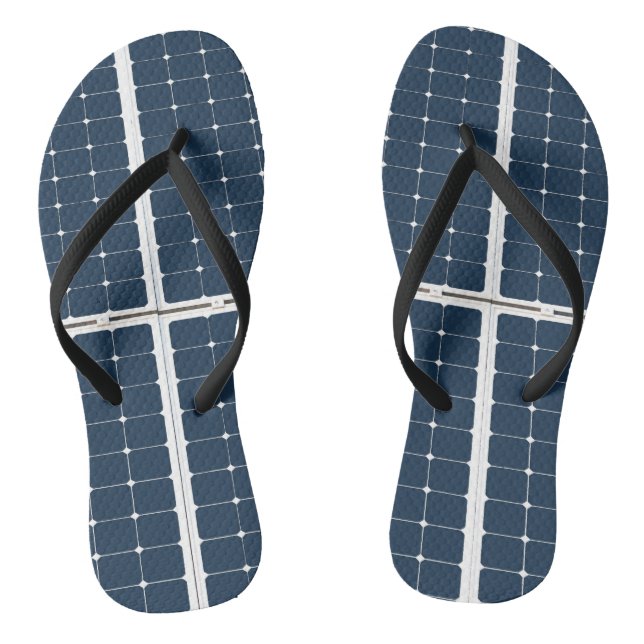 Image of a solar power panel funny thongs (Footbed)