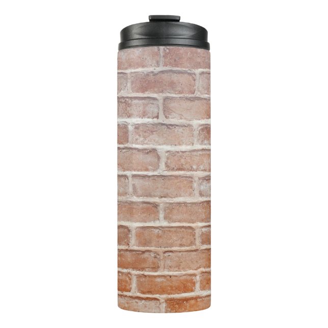 Image of Background brick wall textureabstract, ag Thermal Tumbler (Front)