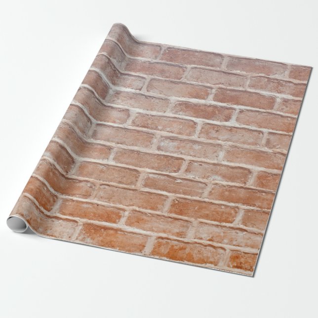 Image of Background brick wall textureabstract, ag Wrapping Paper (Unrolled)