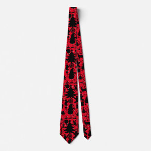 Image of Christmas Red BG Tie