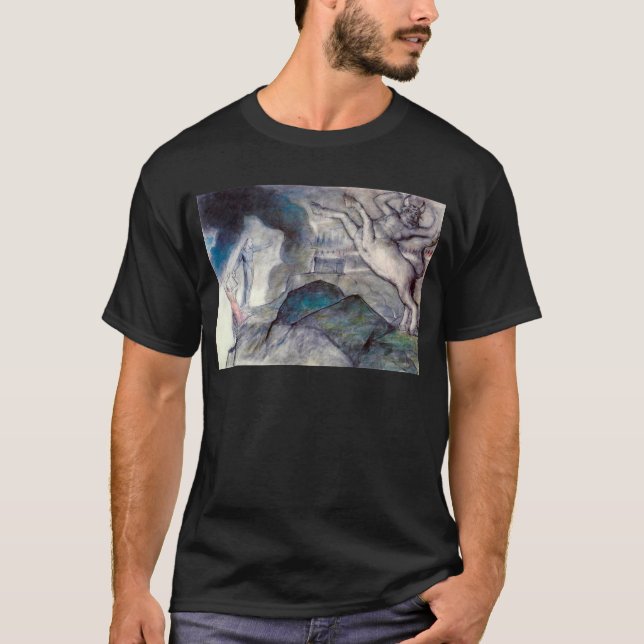 Image of Minotaur to illustrate Inferno, Canto XII T-Shirt (Front)