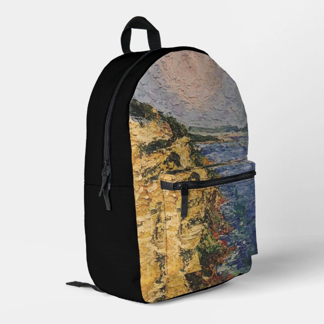 Image of my artwork Dawn Printed Backpack (Back Corner Left)