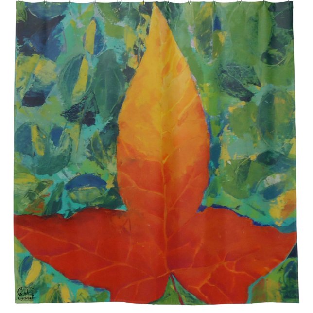 Image of my work Autumn Shower Curtain (Front)