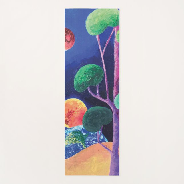 Image of my work Nuit Yoga Mat (Front)