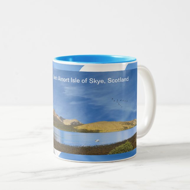 Image of Scotland for Two-Tone Mug (Front Right)