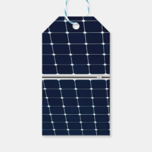 Image of solar power panel funny gift tags