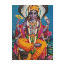 Image of Vishnu, god of harmony and truth
