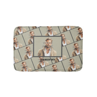 Image Photo Personalised Custom Bath Mat