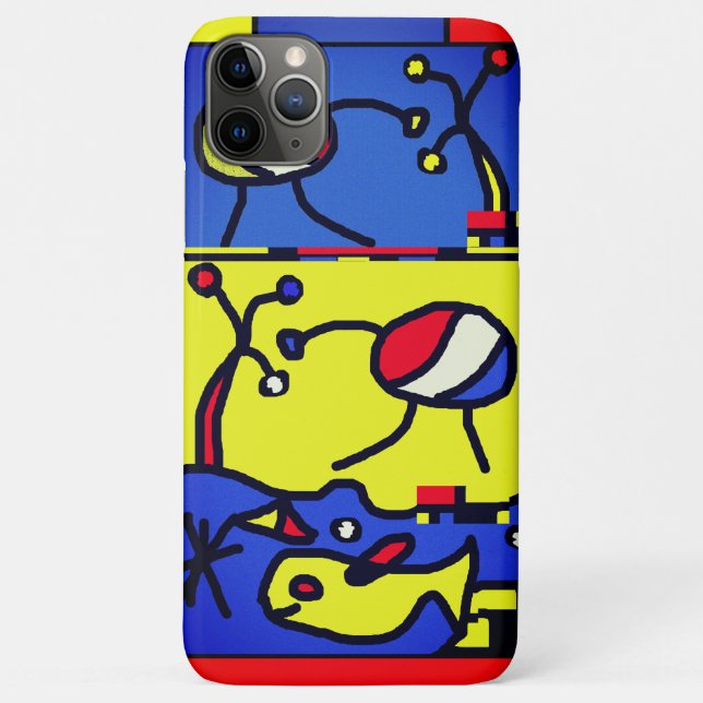 Image with fish modern art Case-Mate iPhone case (Back)