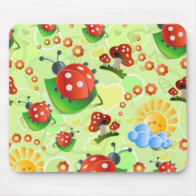 imagem infantil mouse pad (Front)