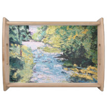 Imagen de mi obra Viendo a travéz del bosque