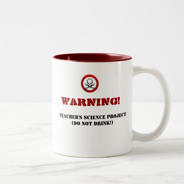images-2, Warning! , Teacher's Science Project(... Two-Tone Coffee Mug (Right)