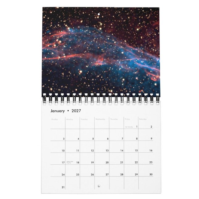 Images from NASA Calendar (Jan 2027)