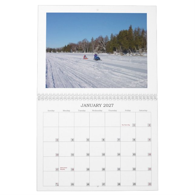 Images of Burt Lake Calendar (Jan 2027)