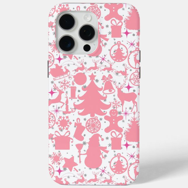 Images of Christmas in Pink Case-Mate iPhone Case (Back)