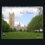 Images of England Calendar<br><div class="desc">Unique and captivating photographs from England are featured in this 12-month calendar. A perfect gift for friends, family, and coworkers, this calendar hangs well on any wall for any new year!</div>