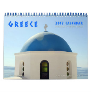 Images of Greece Wall Calendar
