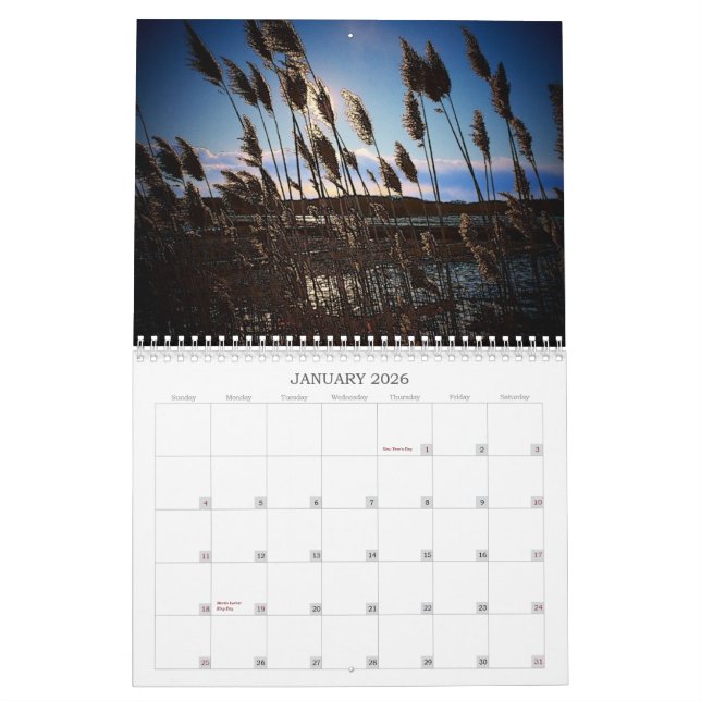 Images of New England Calendar (Jan 2026)