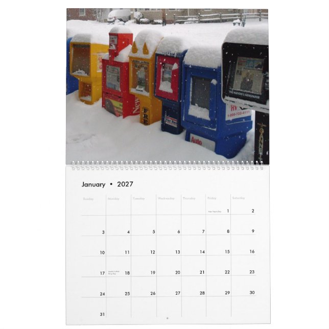 IMAGES OF OHIO calender Calendar (Jan 2027)