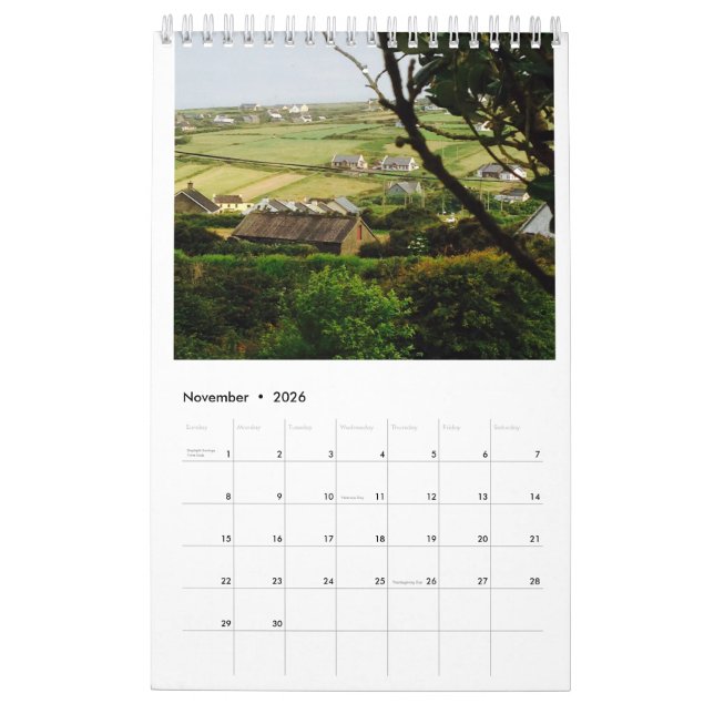 Images of the Dingle Way Calendar (Nov 2026)