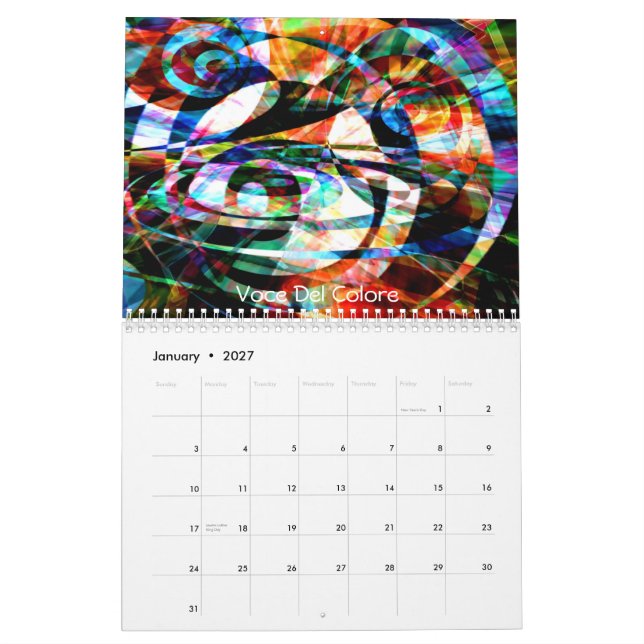 Images of Time: 2013 Calendar (Jan 2027)