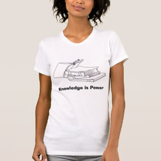 imagesbooks, Knowledge is Power T-Shirt