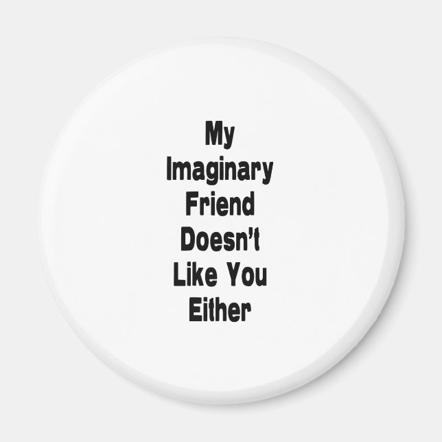 imaginary friend_vertical magnet (Front)