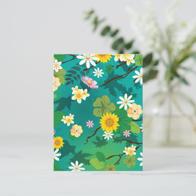 Imaginary Jungle 1 Postcard (Standing Front)