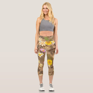 Imaginary Jungle 2 Capri Leggings